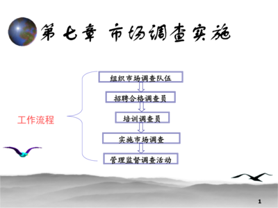 第七章 市场调查实施的实战指南